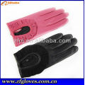 lacy adorn artificial leather glove